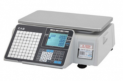Весы с печатью этикеток CAS CL3000J (15B TCP-IP) 